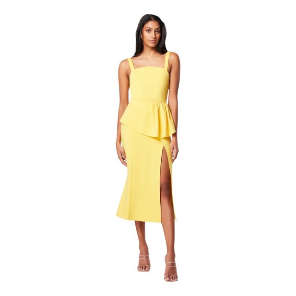NWT Elliatt Artists Midi Dress in Sunny Yellow - Picture 6 of 12